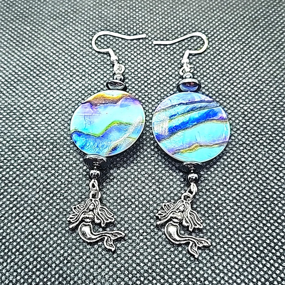 Mermaid Madness Collection 92.5 SS Post Earrings - Picture 1 of 1